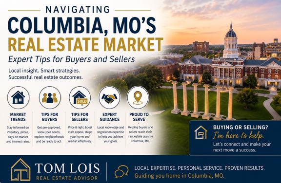 Navigating Columbia, MO's Real Estate Market: Expert Tips | Tom Lois